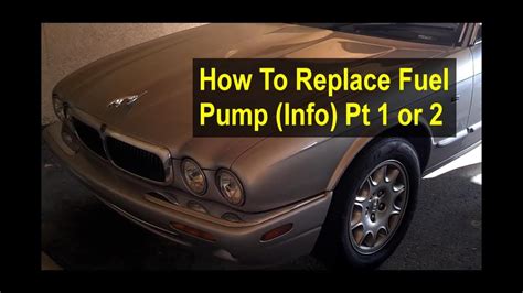2 & 4. . Jaguar xj8 fuel pump problems